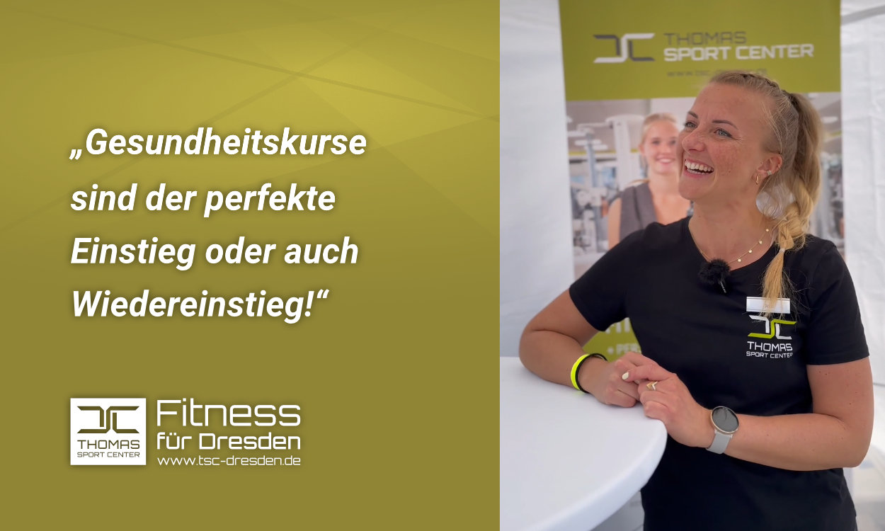 Gesundheitskurse im Thomas Sport Center Dresden – Bewegung, Entspannung und Fitness für jedes Alter