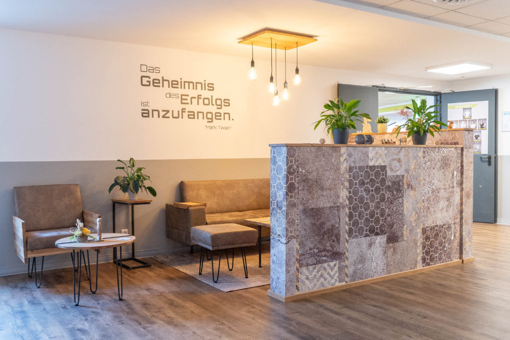 Loungebereich im Thomas Sport Center Johannstadt in Dresden