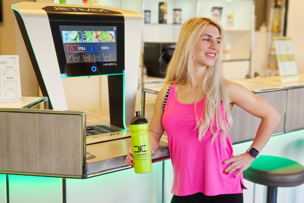 Getränkeflaterate im Thomas Sport Center Fitnessstudio Dresden