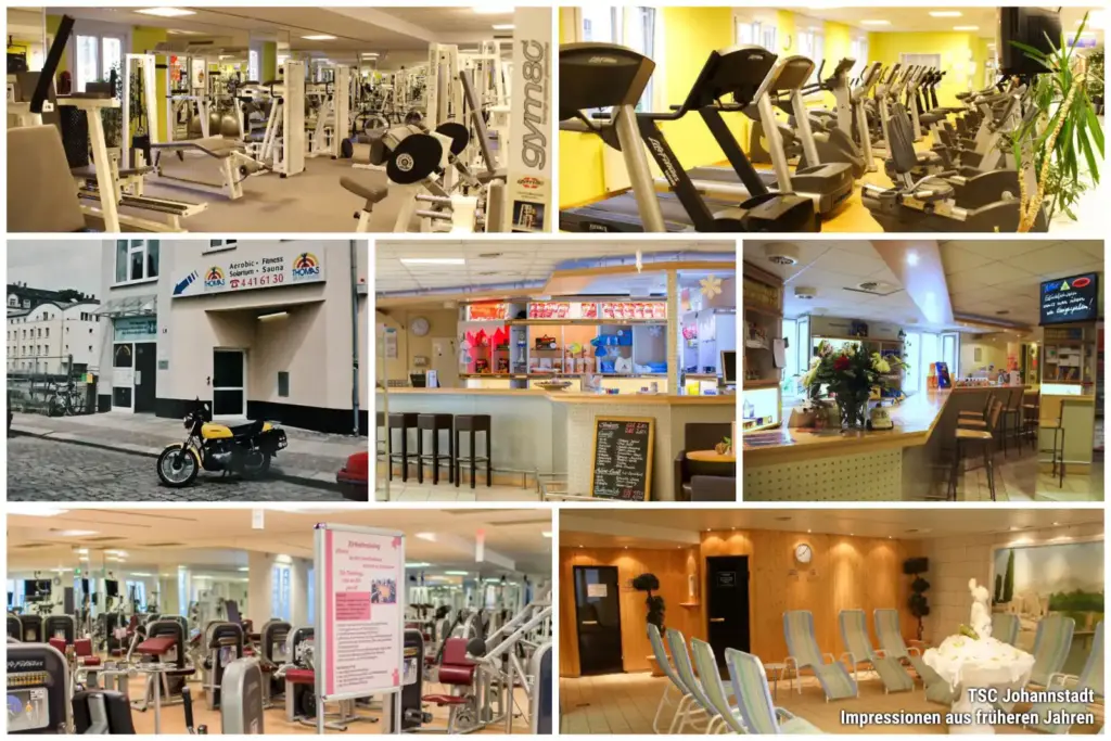 Historische Bilder des Thomas Sport Center Johannstadt ab 1996