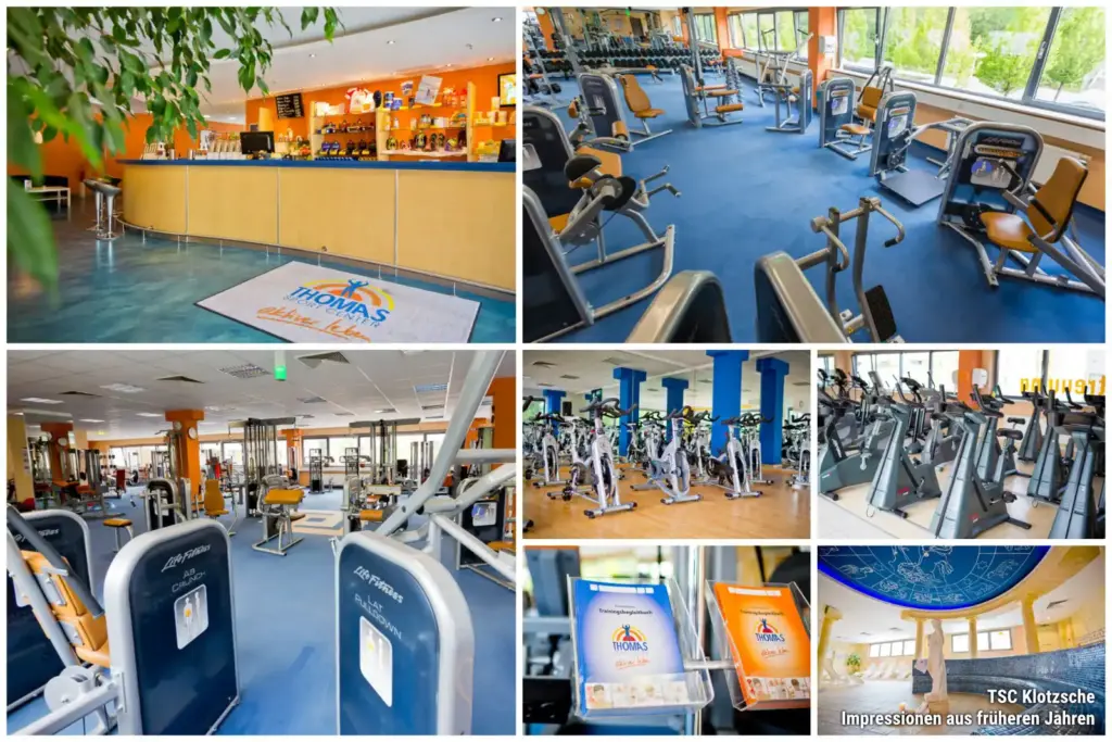 Historische Bilder des Thomas Sport Center Klotzsche ab 2000