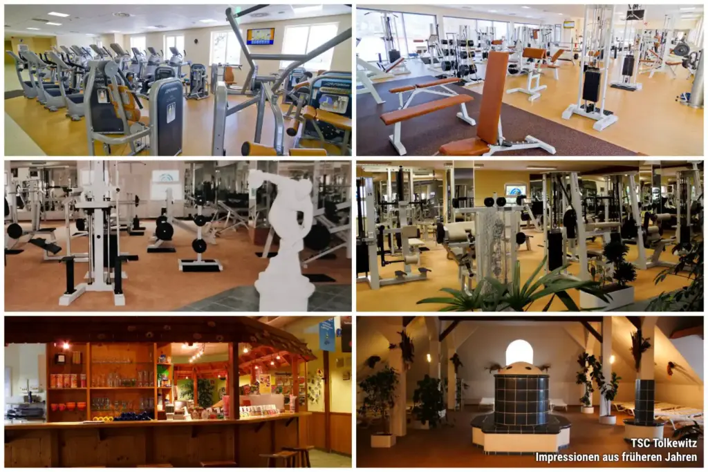 Historische Bilder des Thomas Sport Center Tolkewitz seit dem Jahr 1999