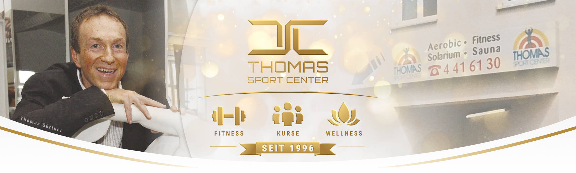 Historisches Foto des Thomas Sport Center Dresden - Gründungsjahr 1996