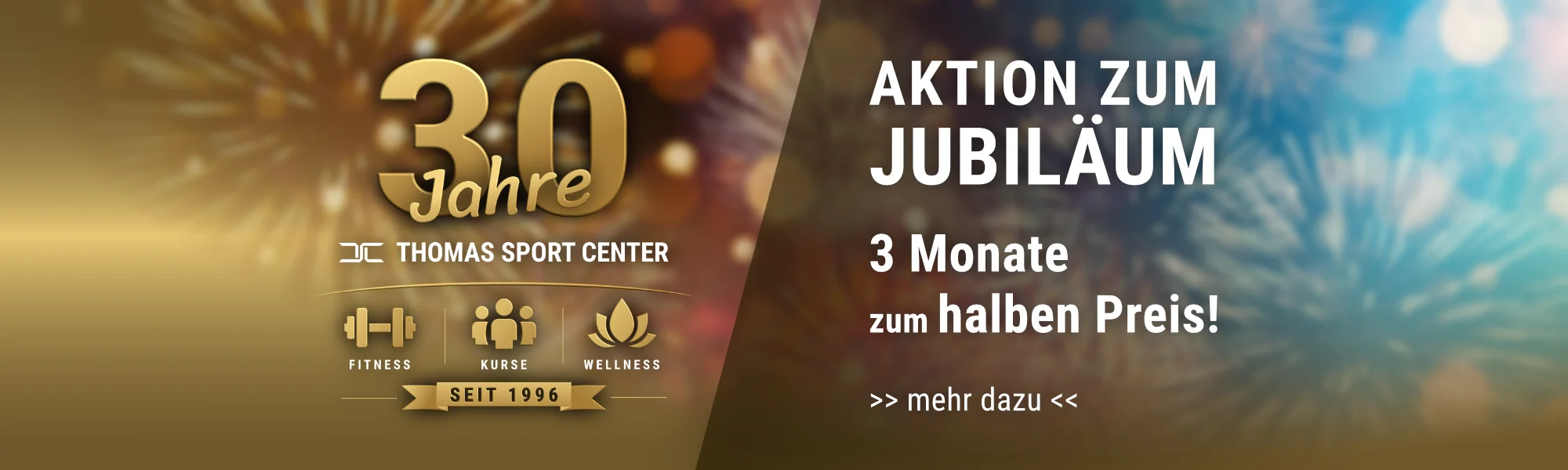 Header-Bild vom Thomas Sport Center - Fitness Dresden – Dein Fitnessstudio in Dresden mit familiärer Atmosphäre und persönlicher Betreuung.