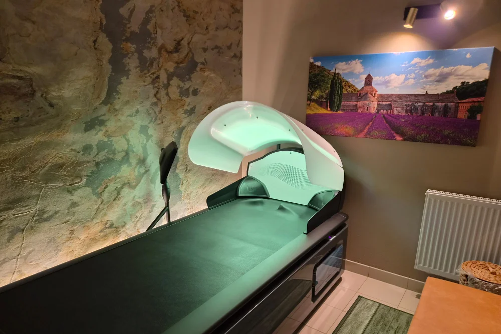 Wave Touch Hydrojet-Massageliege im TSC Dresden Klotzsche